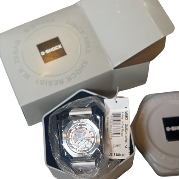 G-shock WOMEN GMS2100WS7A | BRAND NEW, in box. - Picture 3 of 8